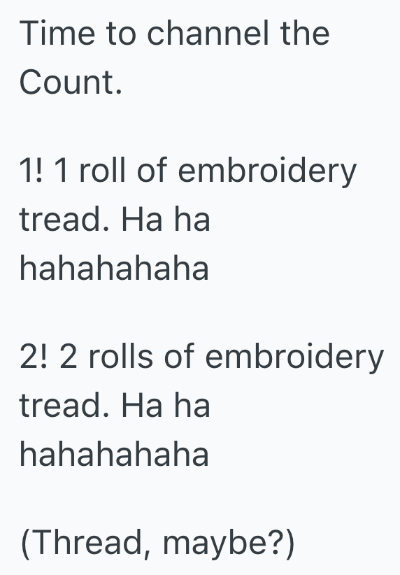 Screenshot 2025 07 13 at 2.40.37 PM Annoying Customer Got Testy With A Cashiers Math Skills, So They Made Sure To Take Their Time Counting Each Roll Of Embroidery Thread